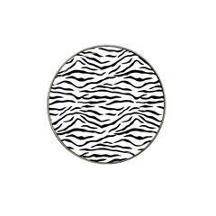 Black And White Tiger Stripes Hat Clip Ball Marker
