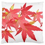 Leaves Maple Branch Autumn Fall Standard Flano Cushion Case (Two Sides)