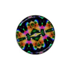 Butterfly Color Pop Art Hat Clip Ball Marker by Sapixe