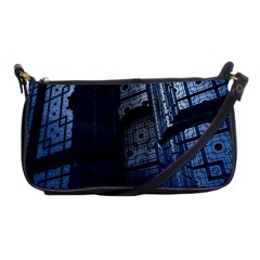 Graphic Design Background Shoulder Clutch Bags by Sapixe