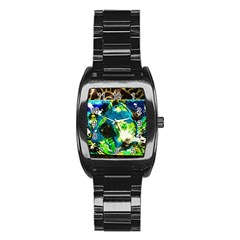 Avocado Stainless Steel Barrel Watch by bestdesignintheworld