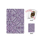 Colorful Intricate Tribal Pattern Playing Cards (Mini) 