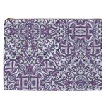 Colorful Intricate Tribal Pattern Cosmetic Bag (XXL) 