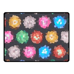 Background Colorful Abstract Fleece Blanket (small)