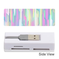 Background Abstract Pastels Memory Card Reader (stick)  by Nexatart