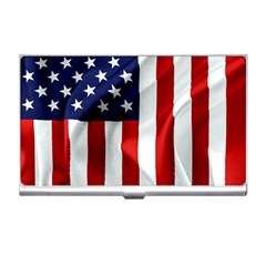 American Usa Flag Vertical Business Card Holders by FunnyCow