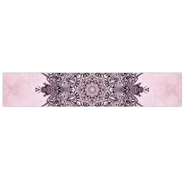 Mandala Pattern fractal Large Flano Scarf 