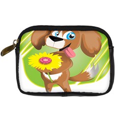 Dog Character Animal Flower Cute Digital Camera Cases by Sapixe