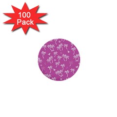 Tropical Pattern 1  Mini Buttons (100 Pack)  by Valentinaart