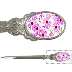 Pink Purple Daisies Design Flowers Letter Openers