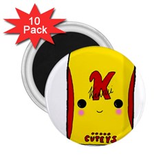 Kawaii Cute Tennants Lager Can 2 25  Magnets (10 Pack)  by CuteKawaii1982