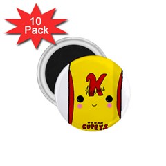 Kawaii Cute Tennants Lager Can 1 75  Magnets (10 Pack)  by CuteKawaii1982