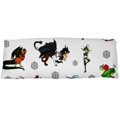 Dundgeon And Dragons Dice And Creatures Body Pillow Case (dakimakura) by IIPhotographyAndDesigns
