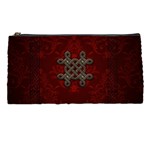 Decorative Celtic Knot On Dark Vintage Background Pencil Cases Front