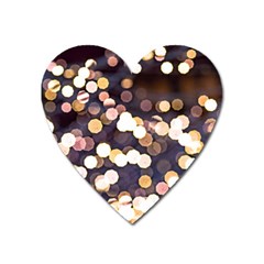 Bright Light Pattern Heart Magnet by FunnyCow
