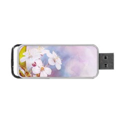 Pink Mist Of Sakura Portable Usb Flash (two Sides) by FunnyCow