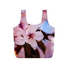 Three Sakura Flowers Full Print Recycle Bags (s)  by FunnyCow