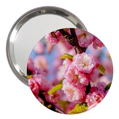 Flowering Almond Flowersg 3  Handbag Mirrors by FunnyCow