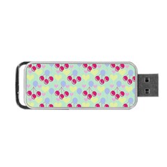 Birthday Cherries Portable Usb Flash (one Side) by snowwhitegirl