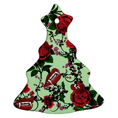 Green Rose Vampire Ornament (christmas Tree)  by snowwhitegirl