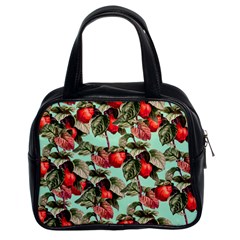 Fruit Branches Green Classic Handbag (two Sides) by snowwhitegirl