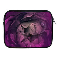Wonderful Flower In Ultra Violet Colors Apple Ipad 2/3/4 Zipper Cases by FantasyWorld7