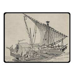 Ship 1515860 1280 Double Sided Fleece Blanket (small)  by vintage2030