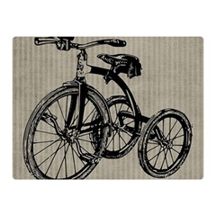 Tricycle 1515859 1280 Double Sided Flano Blanket (mini)  by vintage2030