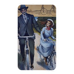 Couple On Bicycle Memory Card Reader (rectangular) by vintage2030