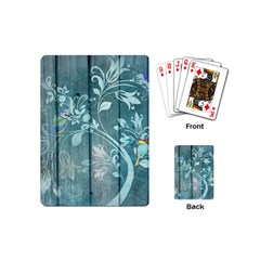 Green Tree Playing Cards (mini)  by vintage2030