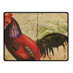 Rooster Fleece Blanket (small) by vintage2030