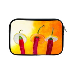 Three Red Chili Peppers Apple Ipad Mini Zipper Cases by FunnyCow