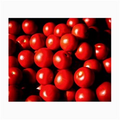 Pile Of Red Tomatoes Small Glasses Cloth by FunnyCow
