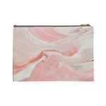 Pink Clouds Cosmetic Bag (Large) Back