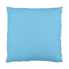 Oktoberfest Bavarian Blue Mini Houndstooth Check Standard Cushion Case (two Sides) by PodArtist