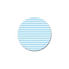 Oktoberfest Bavarian Blue And White Large Mattress Ticking Stripes Golf Ball Marker by PodArtist
