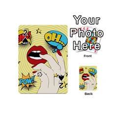 Pop Art   Playing Cards 54 (mini) by Valentinaart