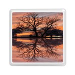 Aurora Sunset Sun Landscape Memory Card Reader (Square)