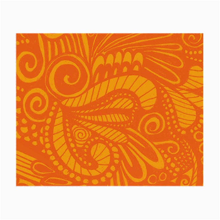 Pop Orange Small Glasses Cloth