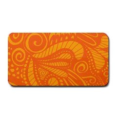 Pop Orange Medium Bar Mats by ArtByAmyMinori