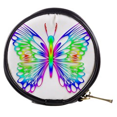 Rainbow Butterfly Mini Makeup Bag