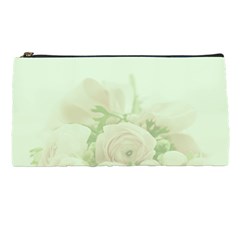 Pastel Roses Background Romantic Pencil Cases