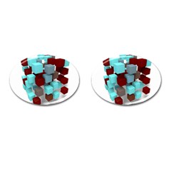 Matrix Network Data Exchange Cufflinks (oval)