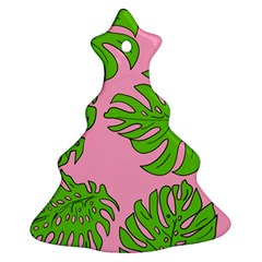 Leaves Tropical Plant Green Garden Ornament (christmas Tree) 
