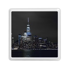 New York Skyline New York City Memory Card Reader (square) by Nexatart