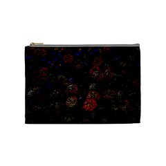 Floral Fireworks Cosmetic Bag (medium) by FunnyCow