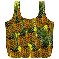 Tropical Pineapple Full Print Recycle Bag (xl) by snowwhitegirl