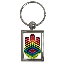 Hamsa Of God Key Chains (rectangle)  by CruxMagic