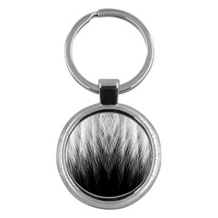 Feather Graphic Design Background Key Chains (round)  by Nexatart