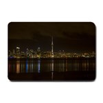 City River Water Cityscape Skyline Small Doormat 